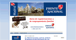 Desktop Screenshot of frentenacionalmadrid.blogspot.com