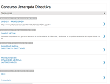 Tablet Screenshot of concursojerarquia.blogspot.com