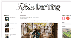 Desktop Screenshot of fiftiesdarling.blogspot.com