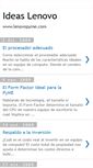 Mobile Screenshot of ideaslenovo.blogspot.com