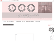 Tablet Screenshot of 365dayswithapinkmother.blogspot.com