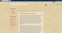 Desktop Screenshot of familytheory.blogspot.com