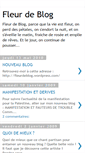 Mobile Screenshot of fleurdeblog.blogspot.com