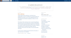 Desktop Screenshot of carreirasolo.blogspot.com