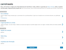 Tablet Screenshot of carreirasolo.blogspot.com
