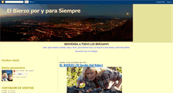 Desktop Screenshot of elbierzoporyparasiempre.blogspot.com
