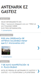 Mobile Screenshot of antenarikezgasteiz.blogspot.com