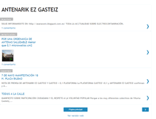 Tablet Screenshot of antenarikezgasteiz.blogspot.com