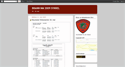 Desktop Screenshot of brannnmsykkel-2009.blogspot.com