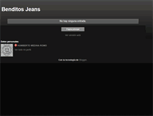 Tablet Screenshot of benditosjeans.blogspot.com