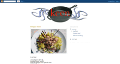 Desktop Screenshot of keenthingsrecipes.blogspot.com