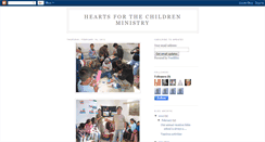 Desktop Screenshot of heartsforthechildren.blogspot.com