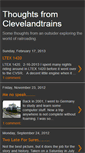 Mobile Screenshot of clevelandtrains.blogspot.com