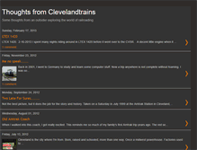 Tablet Screenshot of clevelandtrains.blogspot.com