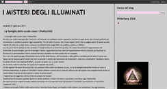 Desktop Screenshot of misterideglilluminati.blogspot.com