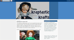 Desktop Screenshot of kraptastickrafts.blogspot.com