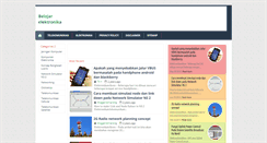 Desktop Screenshot of elektronikatelkom.blogspot.com