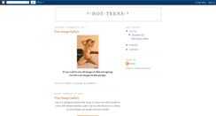 Desktop Screenshot of hot-teens-best.blogspot.com