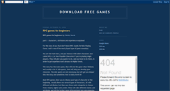 Desktop Screenshot of downloadgames4free.blogspot.com