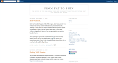 Desktop Screenshot of fromfattothin.blogspot.com