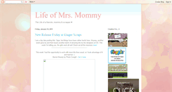 Desktop Screenshot of mrsmommyb.blogspot.com