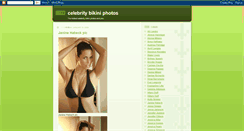 Desktop Screenshot of celebrity-bikini-pics.blogspot.com