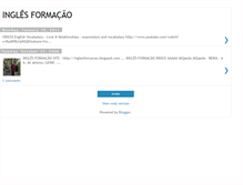 Tablet Screenshot of inglesformacao.blogspot.com