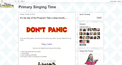 Desktop Screenshot of primarysingingtimewithmatilda.blogspot.com