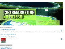 Tablet Screenshot of cibermarketingnofutebol.blogspot.com