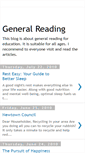 Mobile Screenshot of gen-reading.blogspot.com
