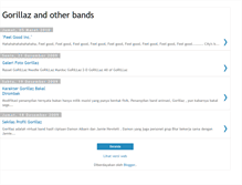 Tablet Screenshot of gorillazbands.blogspot.com