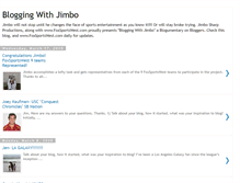 Tablet Screenshot of bloggingwithjimbo.blogspot.com