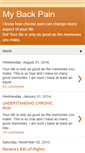 Mobile Screenshot of mybackpain1.blogspot.com