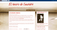 Desktop Screenshot of eltesorodesauniere.blogspot.com