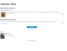 Tablet Screenshot of mathilde1dha.blogspot.com