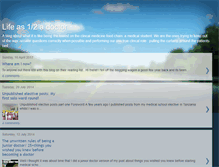 Tablet Screenshot of halfadoctor.blogspot.com