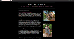 Desktop Screenshot of elementofblank.blogspot.com