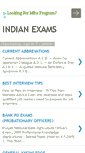 Mobile Screenshot of allindianexams.blogspot.com