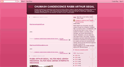 Desktop Screenshot of chumashcandescence.blogspot.com