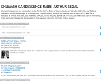 Tablet Screenshot of chumashcandescence.blogspot.com