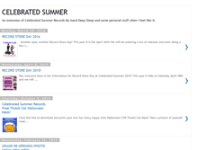 Tablet Screenshot of celebratedsummerecords.blogspot.com