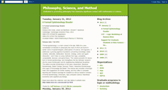 Desktop Screenshot of philosophyscienceandmethod.blogspot.com