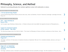 Tablet Screenshot of philosophyscienceandmethod.blogspot.com