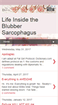 Mobile Screenshot of lifeinsidetheblubbersarcophagus.blogspot.com