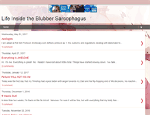 Tablet Screenshot of lifeinsidetheblubbersarcophagus.blogspot.com