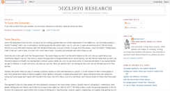 Desktop Screenshot of dyslexicresearch.blogspot.com