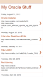 Mobile Screenshot of my-oracle-stuff.blogspot.com