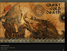 Tablet Screenshot of greatcolddeath.blogspot.com