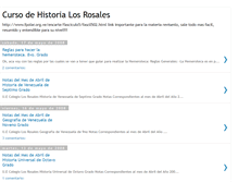 Tablet Screenshot of historialosrosales.blogspot.com