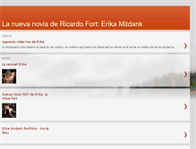 Tablet Screenshot of erikamitdank.blogspot.com